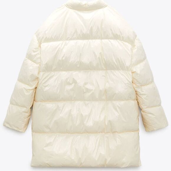 ZARA Minimalistic Padded Jacket New Medium - Picture 10 of 11